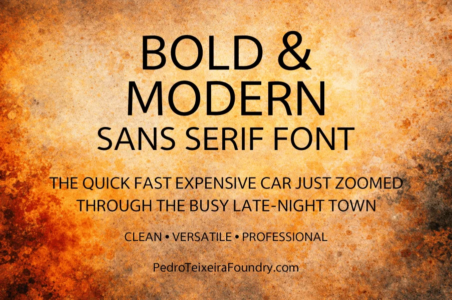 001 Sans Serif.DEMO Font preview 4