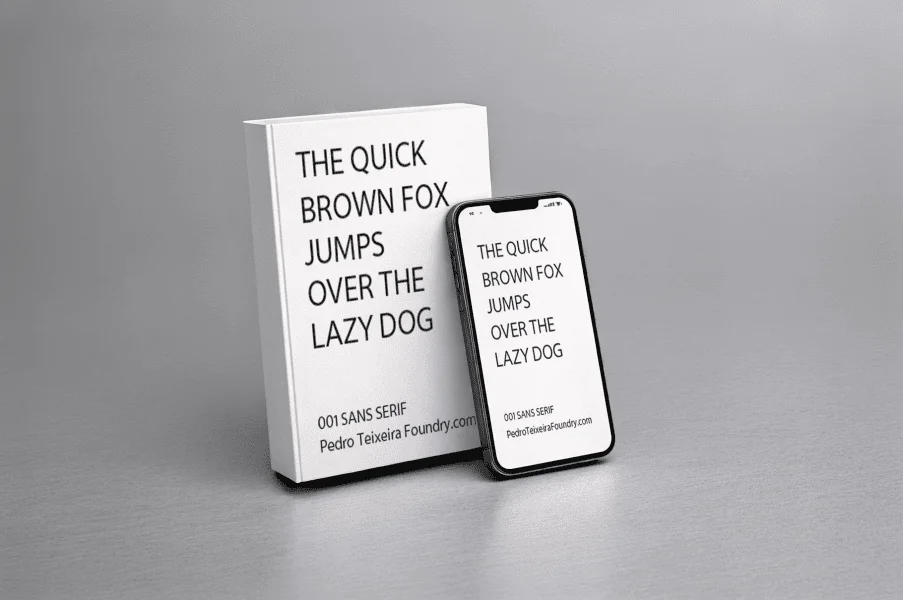 001 Sans Serif.DEMO Font preview 5