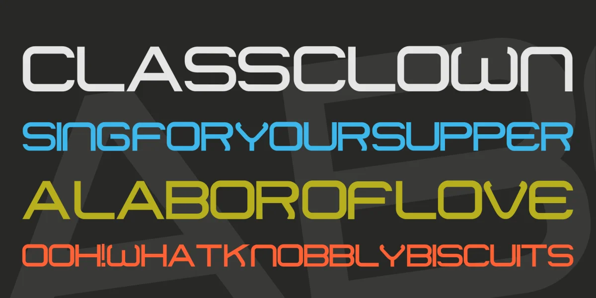 01 DigitMono Font preview 3