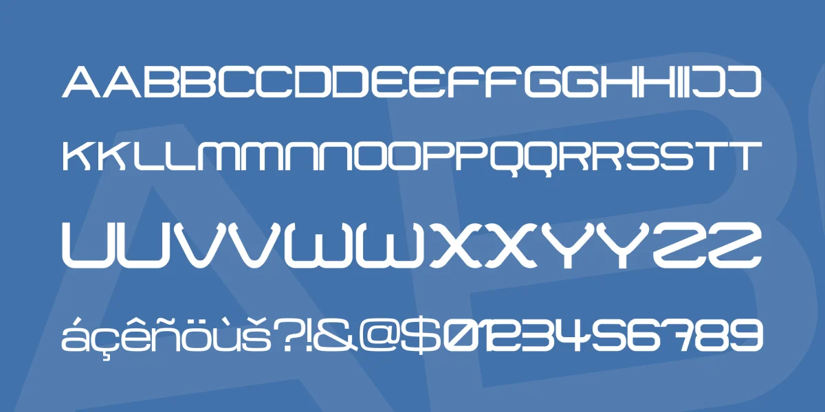 01 DigitMono Font preview 4