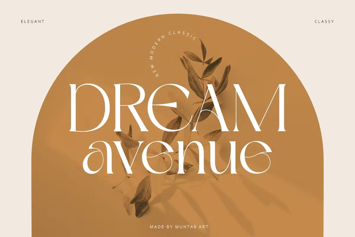 Dream Avenue font preview 5
