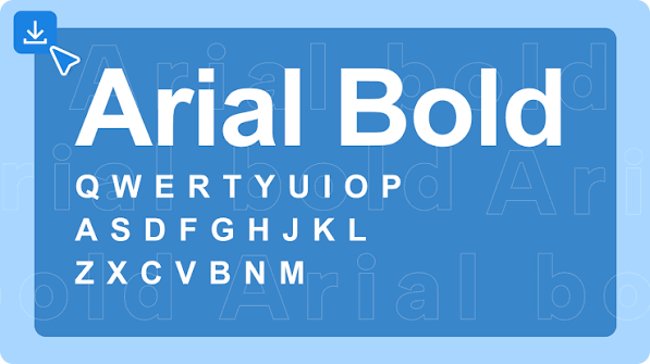 Arial Bold Font