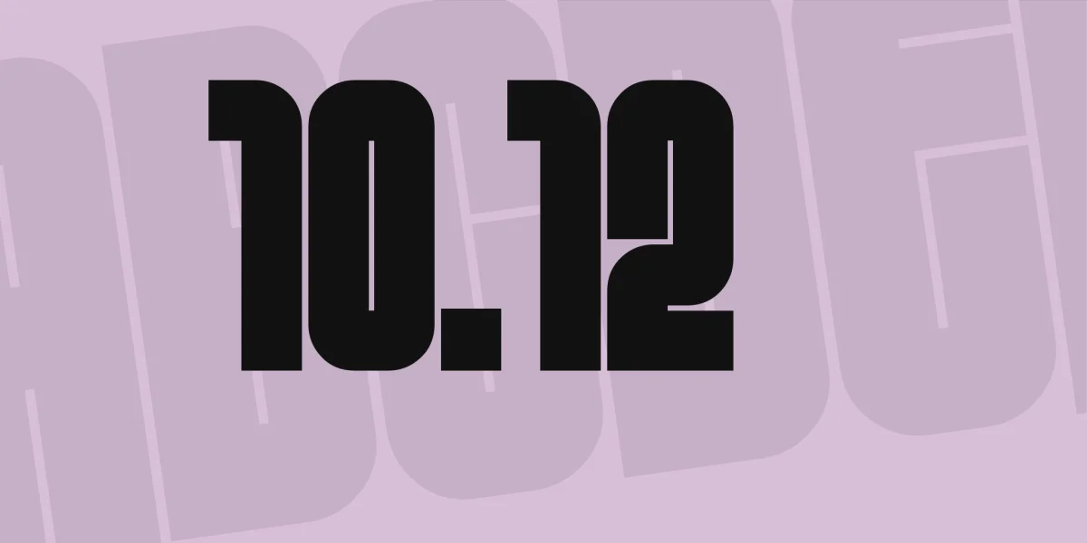 10.12 Font