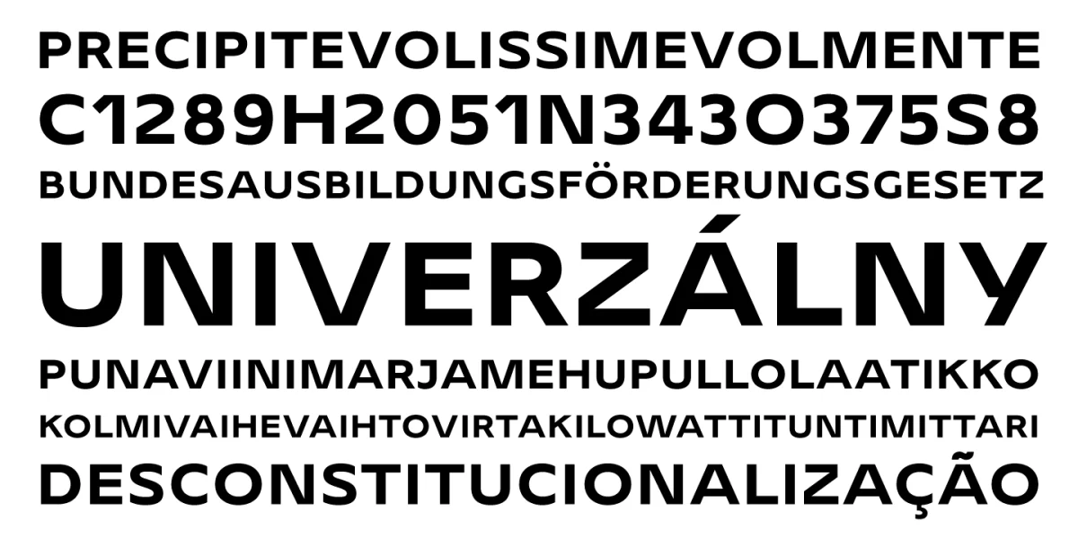 2MASS J1808 Font Family preview 4