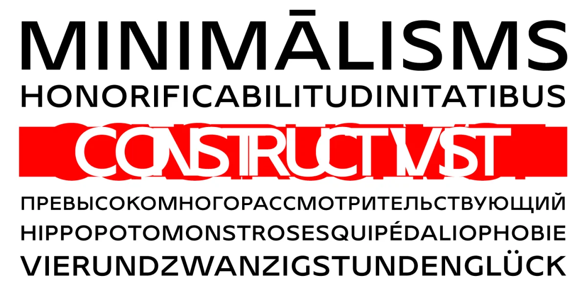 2MASS J1808 Font Family preview 5
