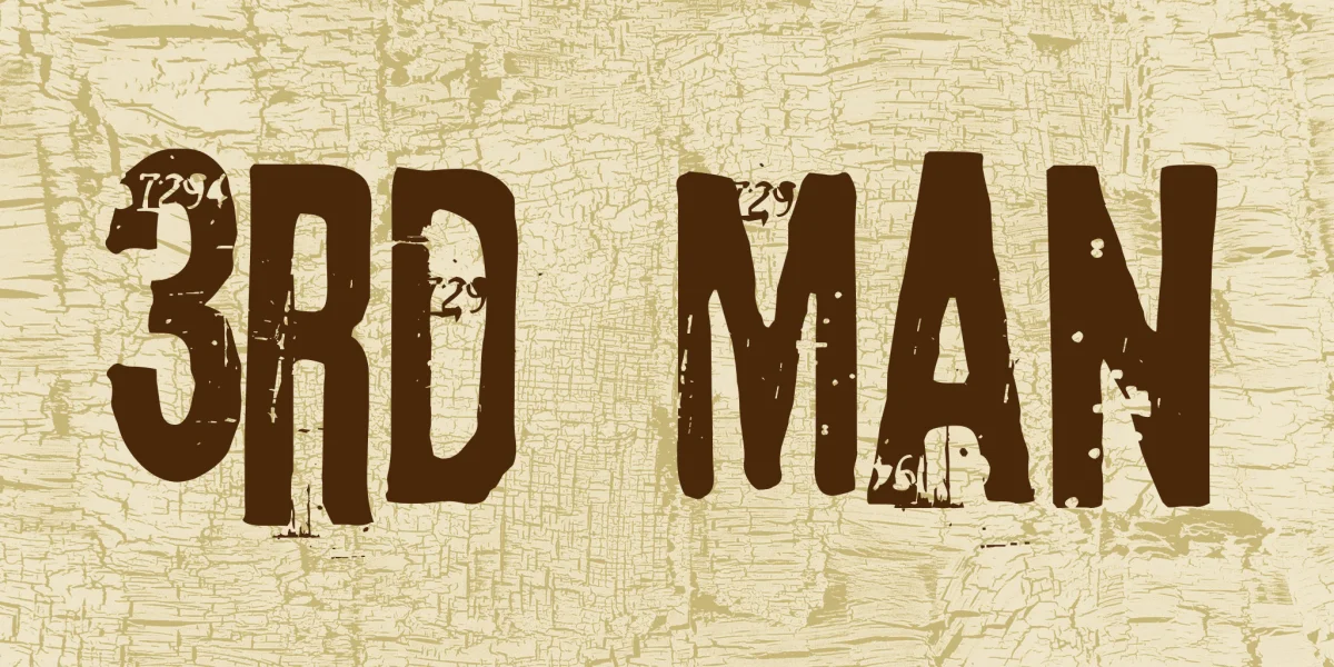 3rd Man Font