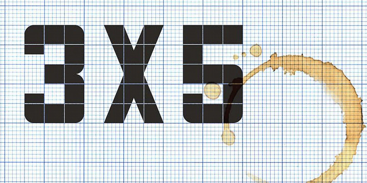3x5 Font Family
