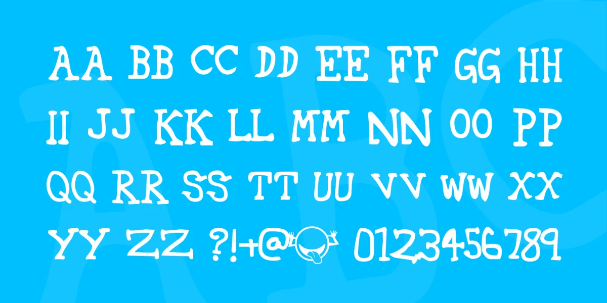 42 Font preview 3