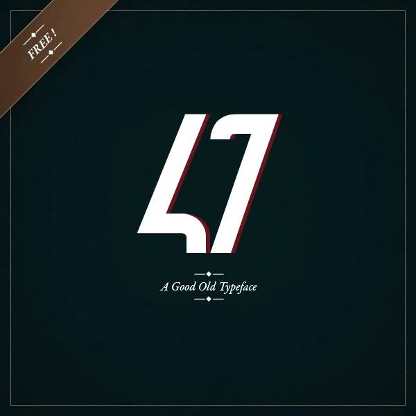 47 Font Family
