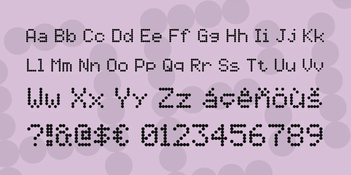5by7 Font Family preview 4