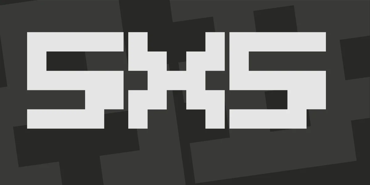 5X5 Font