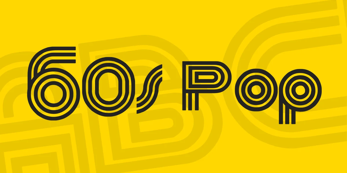60s Pop Font