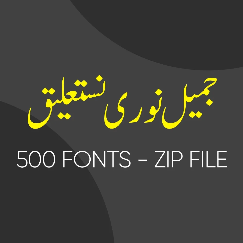 Jameel Noori Fonts