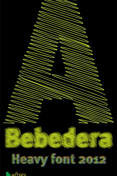 A Bebedera Font
