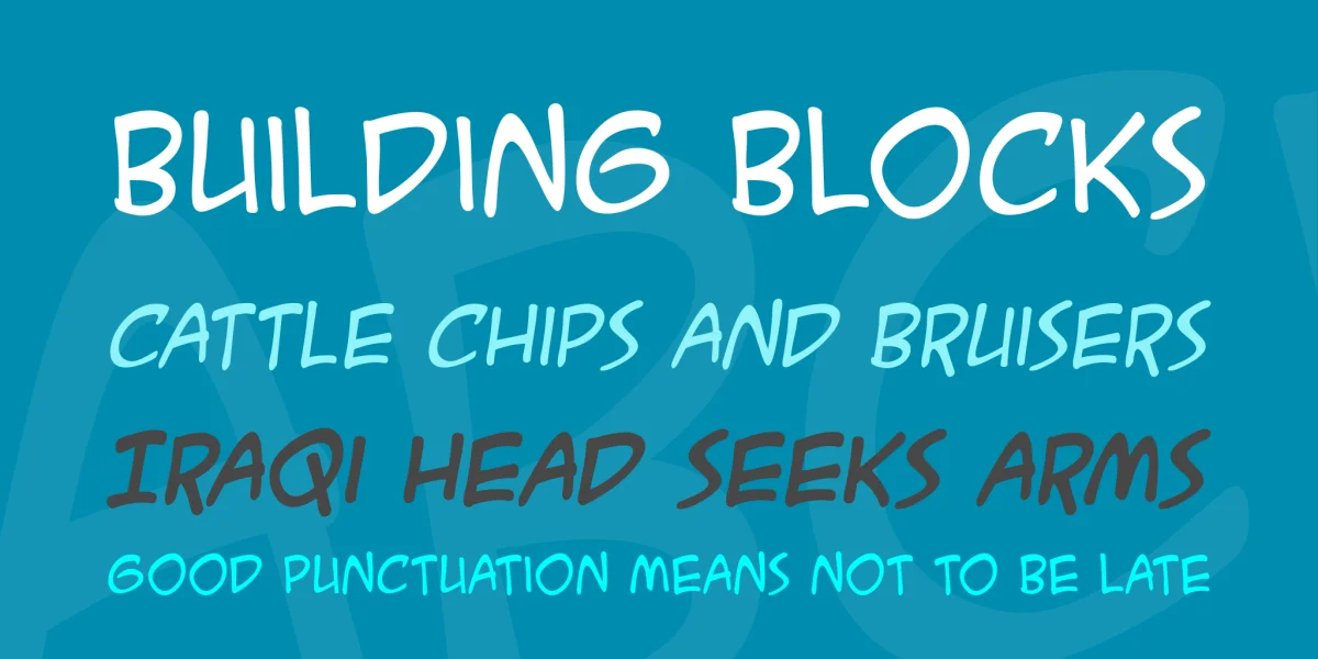 ACME Secret Agent BB Font Family preview 3