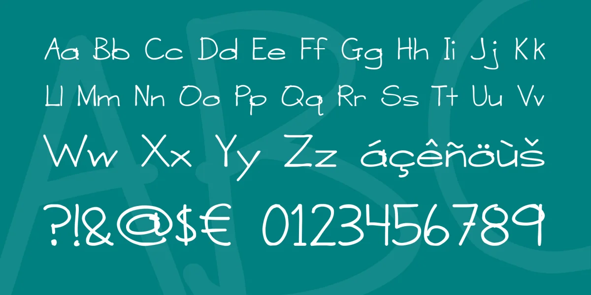 A Sensible Armadillo Font preview 4