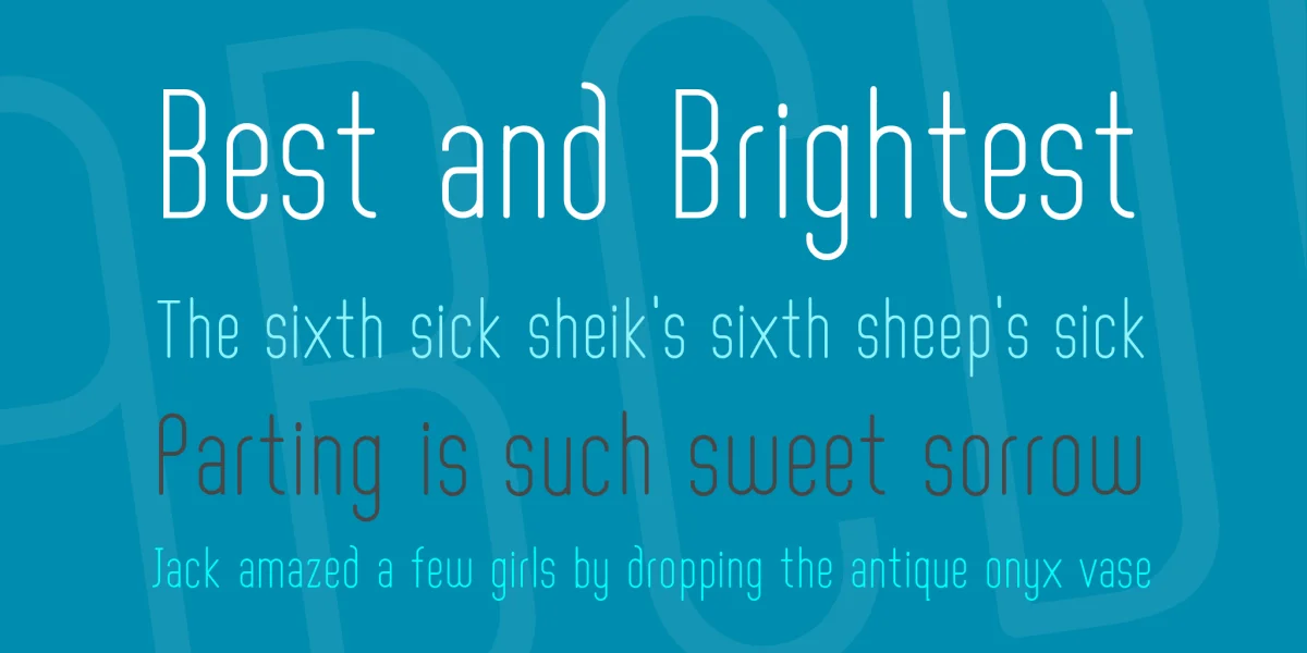 Aaram Font preview 2