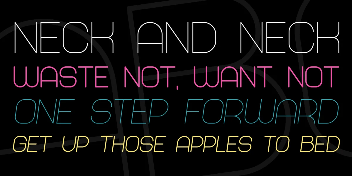 Abandoned Font Family preview 2