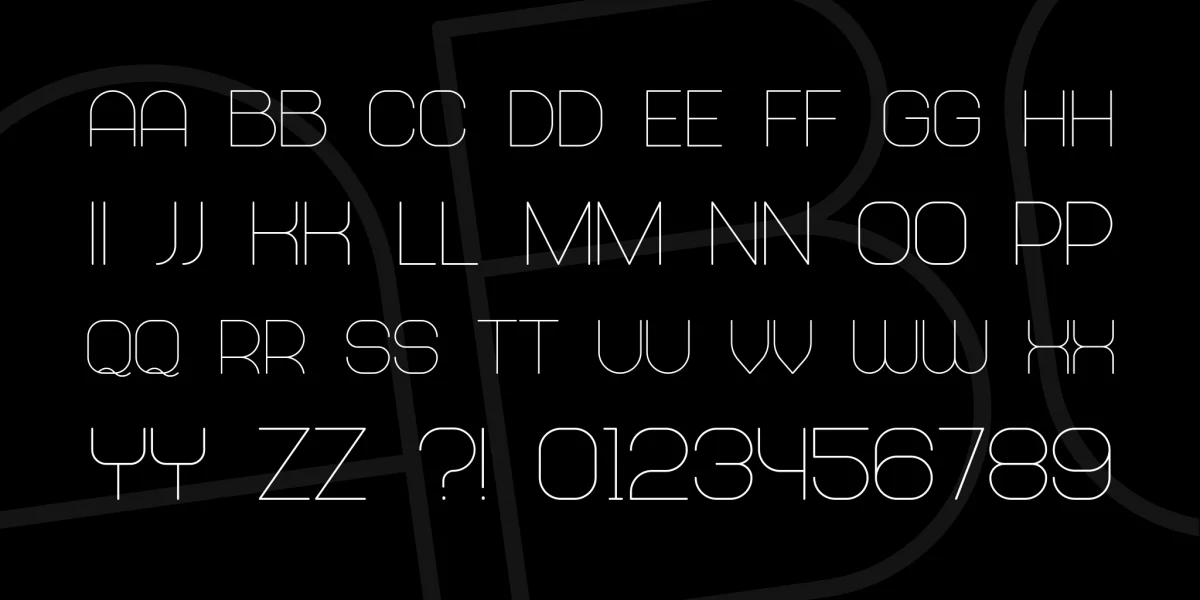 Abandoned Font Family preview 3