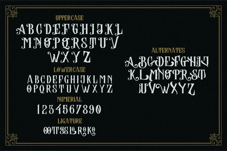 ABHINAYA Free Version Font preview 9