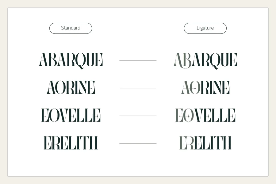 Abogia Font preview 15