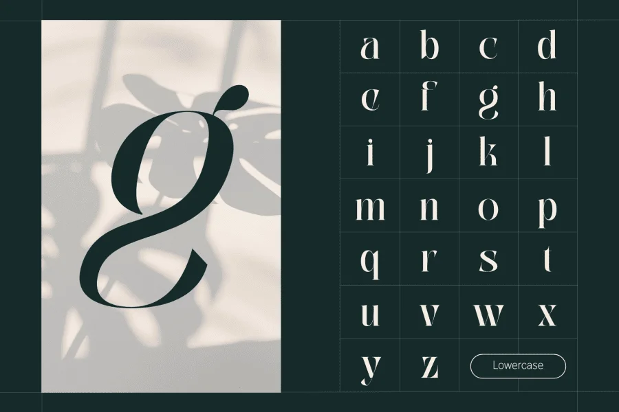 Abogia Font preview 3