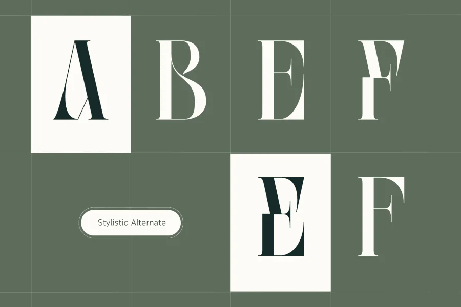 Abogia Font preview 7
