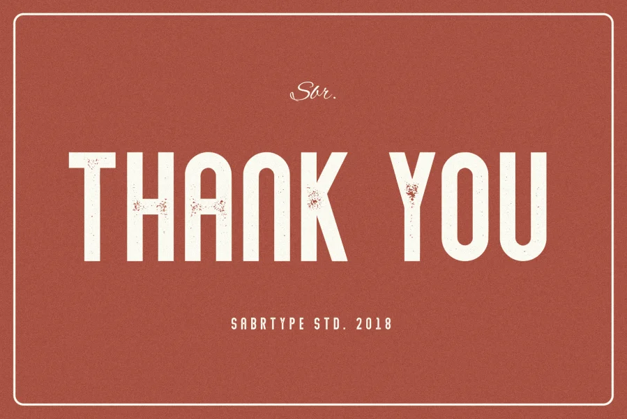 Abraham Font Family preview 14