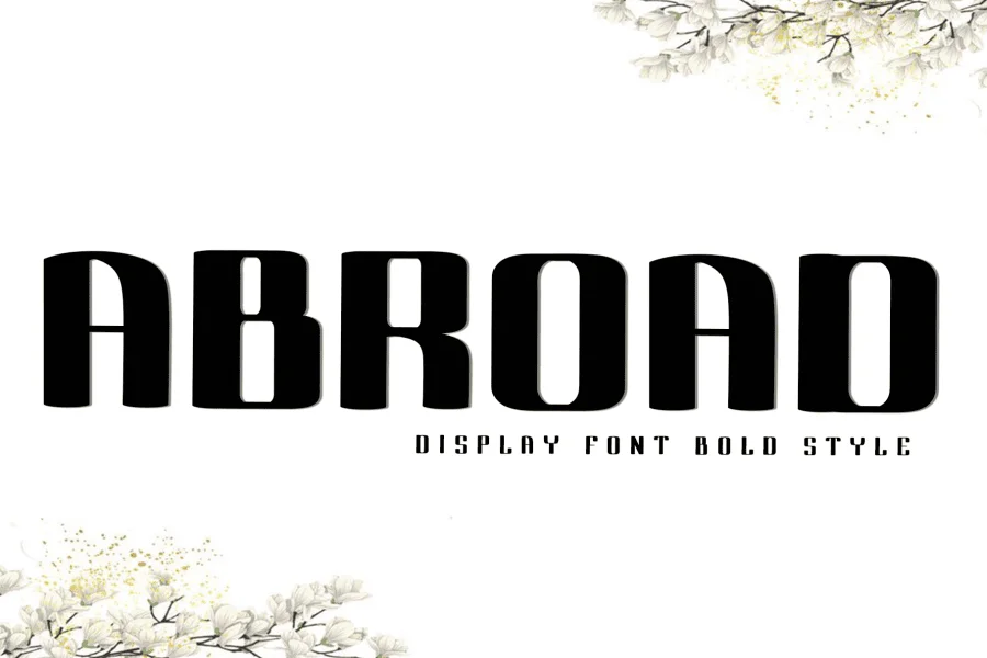 Abroad Font