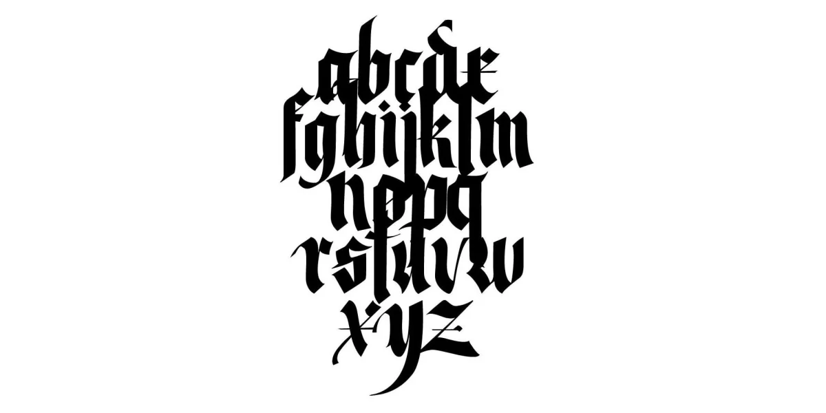 Abuse Font preview 3