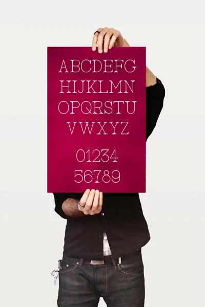 AC Big Serif Font Family preview 4