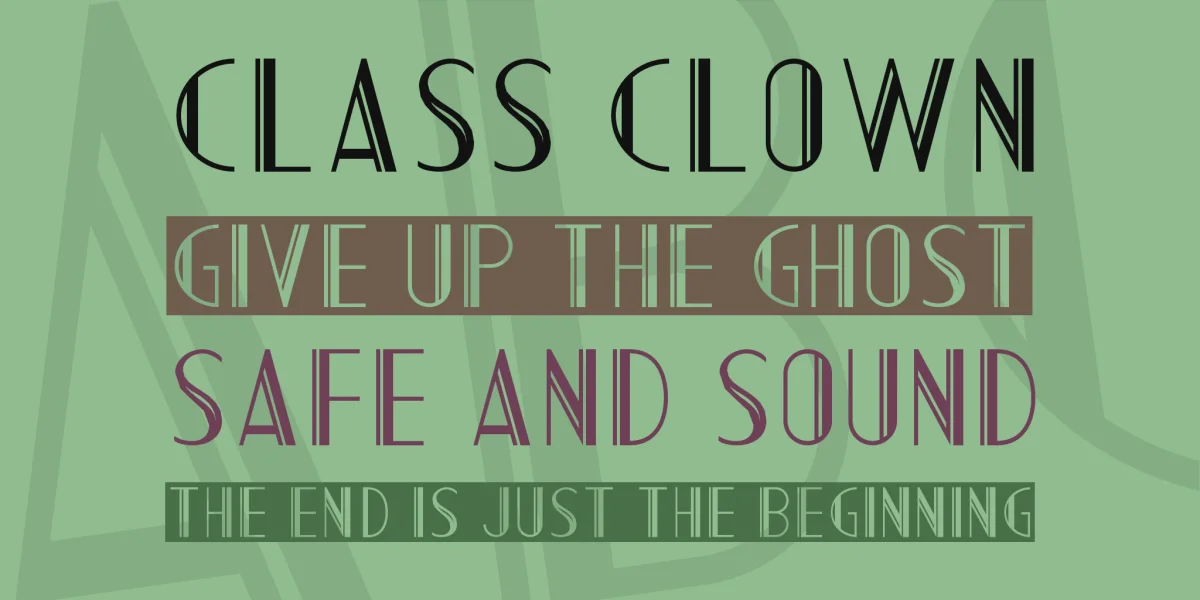 AC Mountain Font Family preview 2
