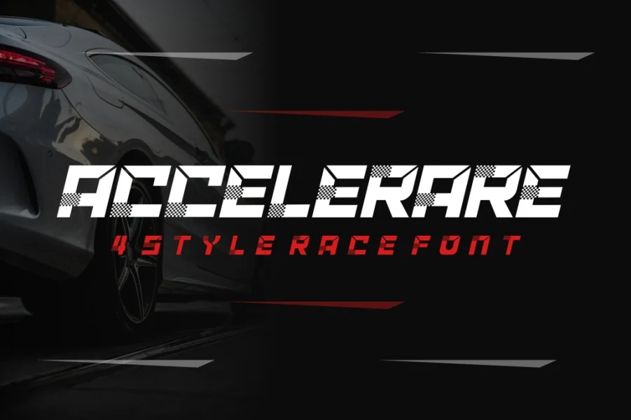 ACCELERARE Demo Font Family
