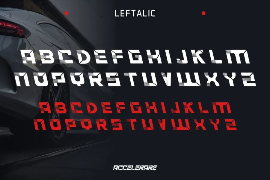 ACCELERARE Demo Font Family preview 10