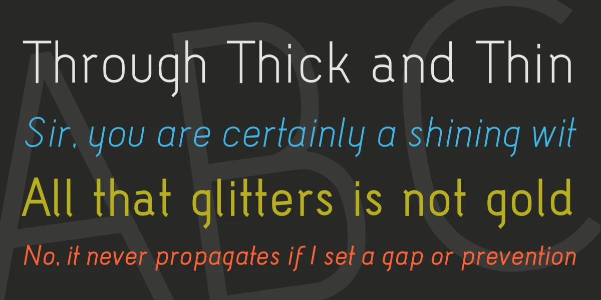 Acid Font Family preview 2