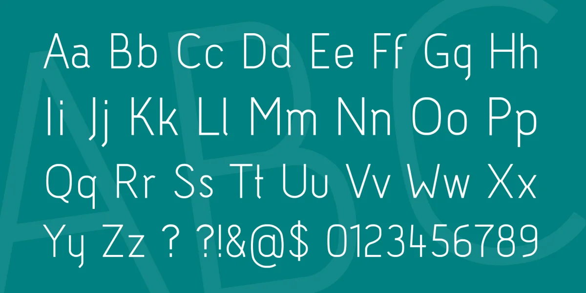 Acid Font Family preview 4