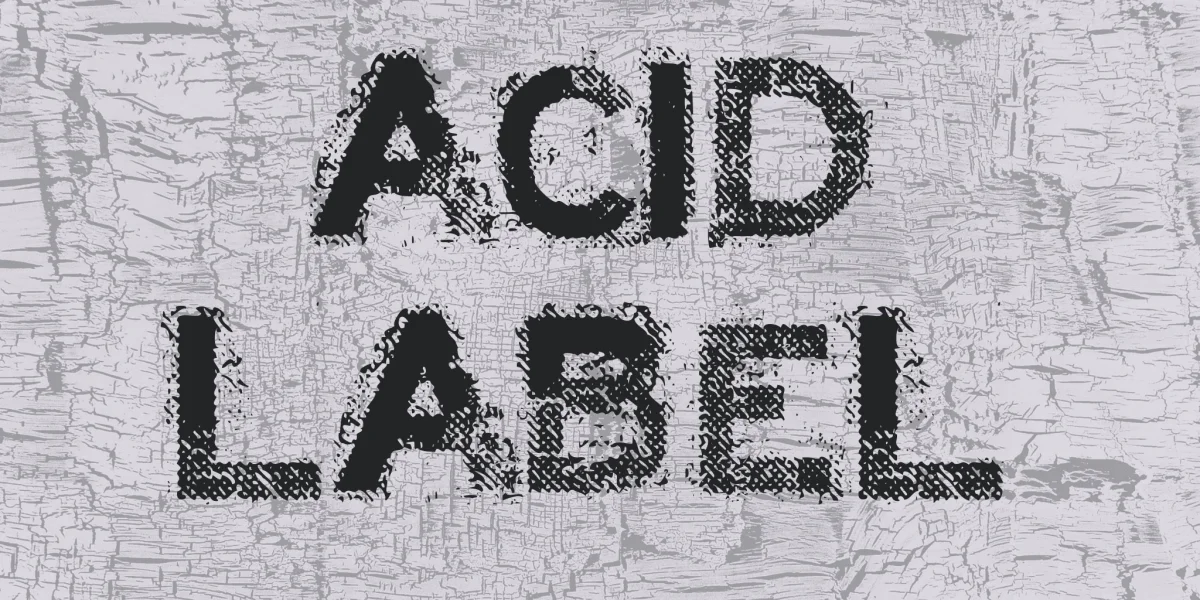 ACID LABEL Font