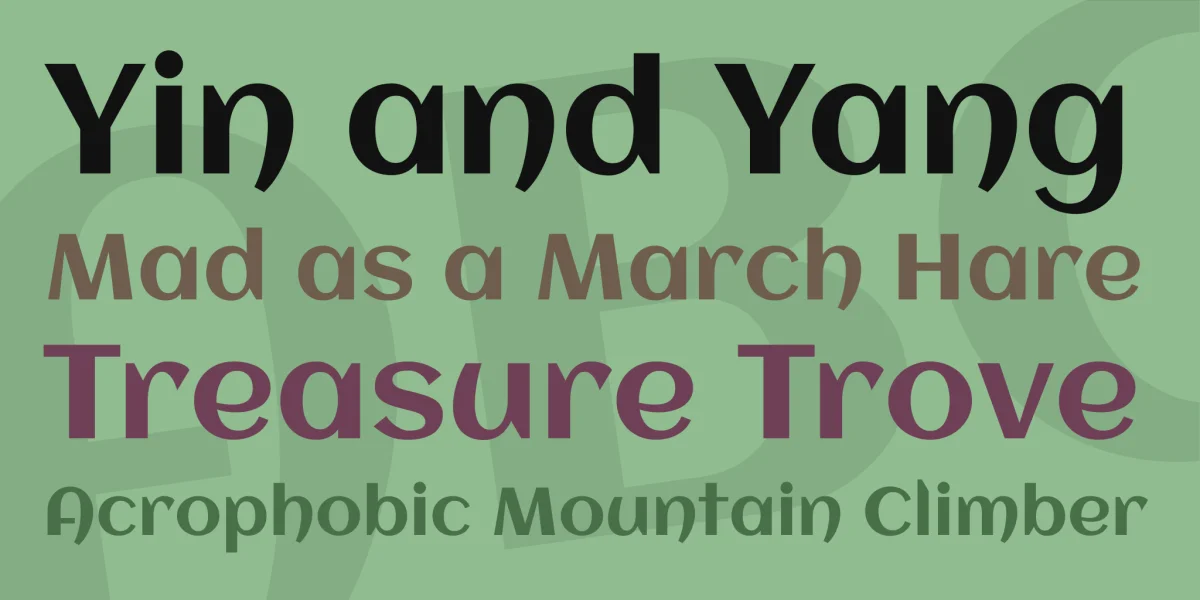 Aclonica Font preview 2