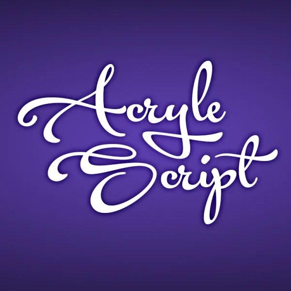 Acryle Script Personal Use Font