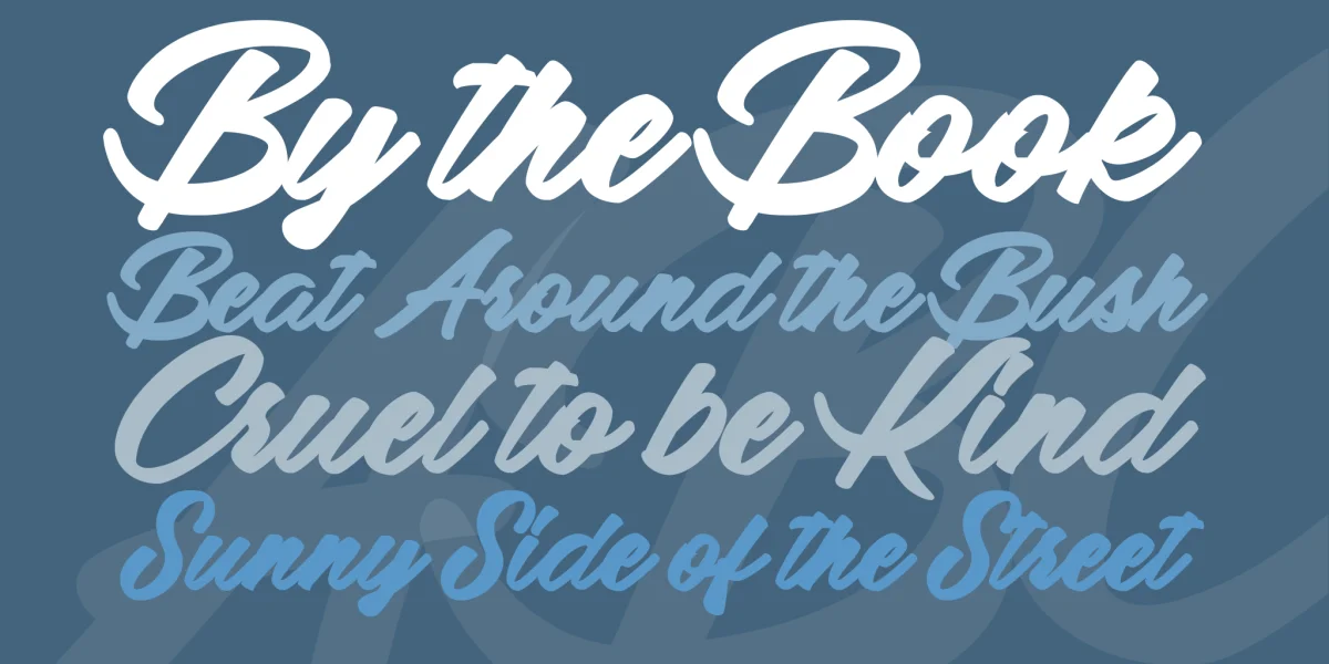 Adalgisa Personal Use Font preview 3