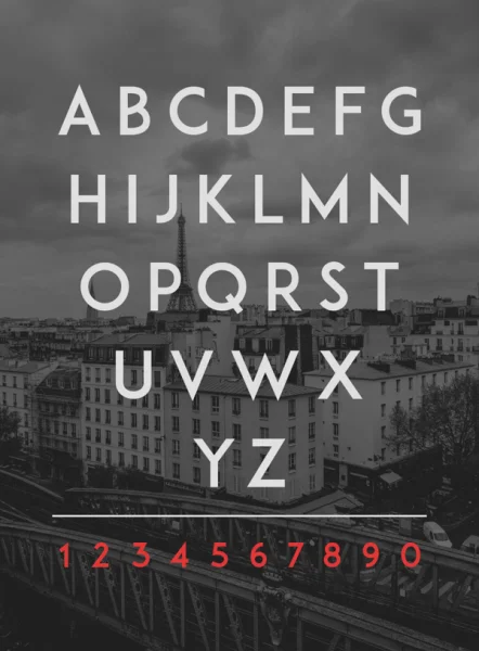 ADAM.CG PRO Font preview 3