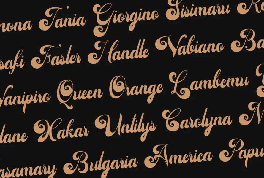 Adaniya Font preview 7