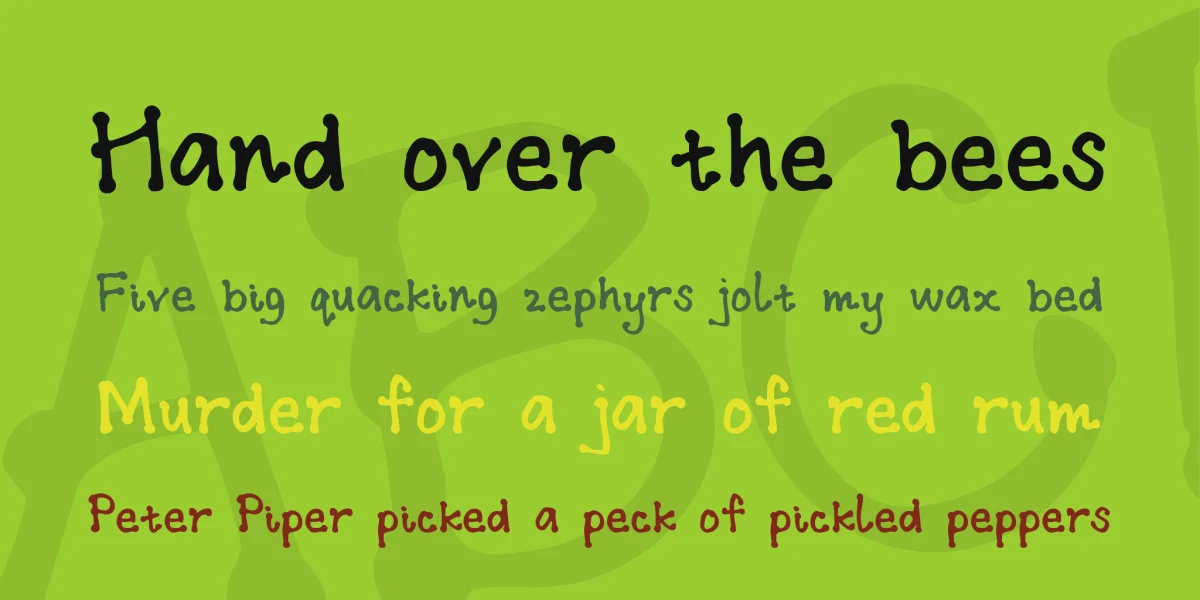 Addis Ababa Font preview 2