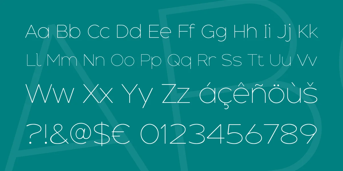 Adequate Font preview 4