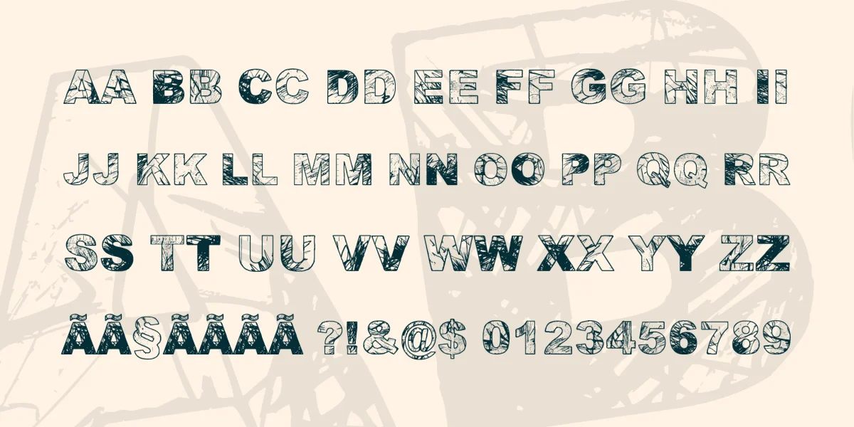 Adieresis, Odieresis & Aring Font Family preview 3