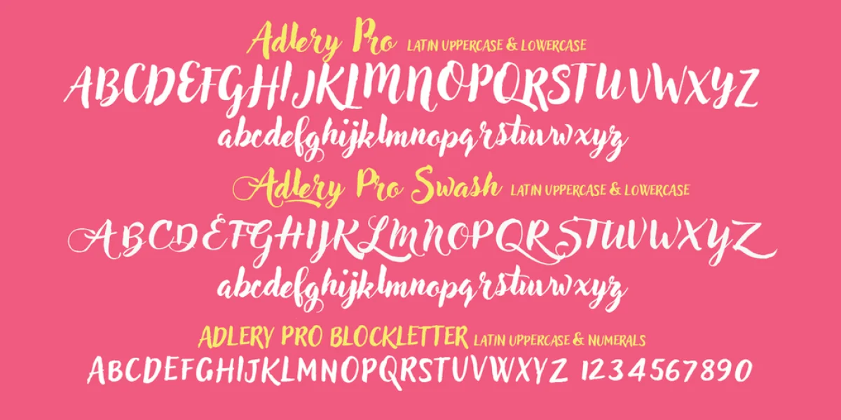 Adlery Pro Font Family preview 3
