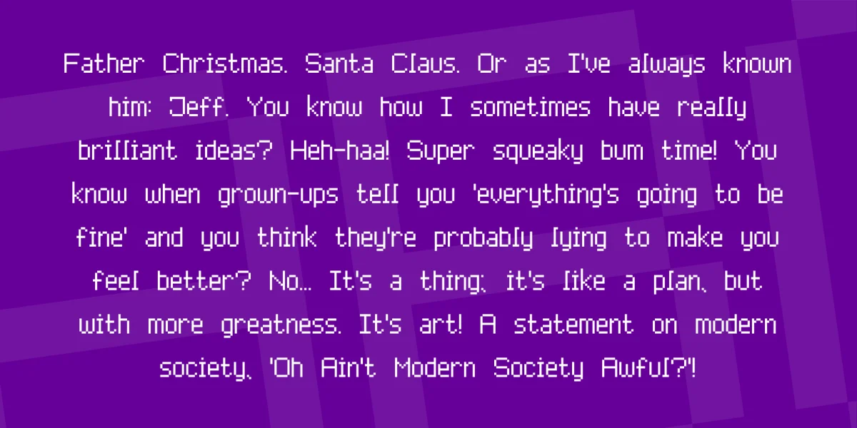 Advanced Pixel-7 Font preview 3