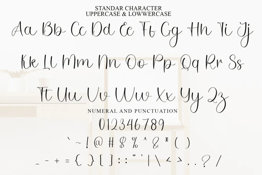 Adventure Signature Font preview 6