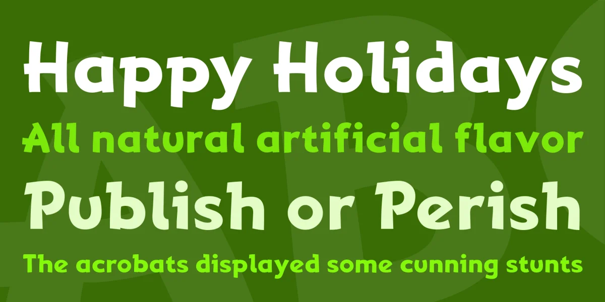 Adventuring Font preview 2