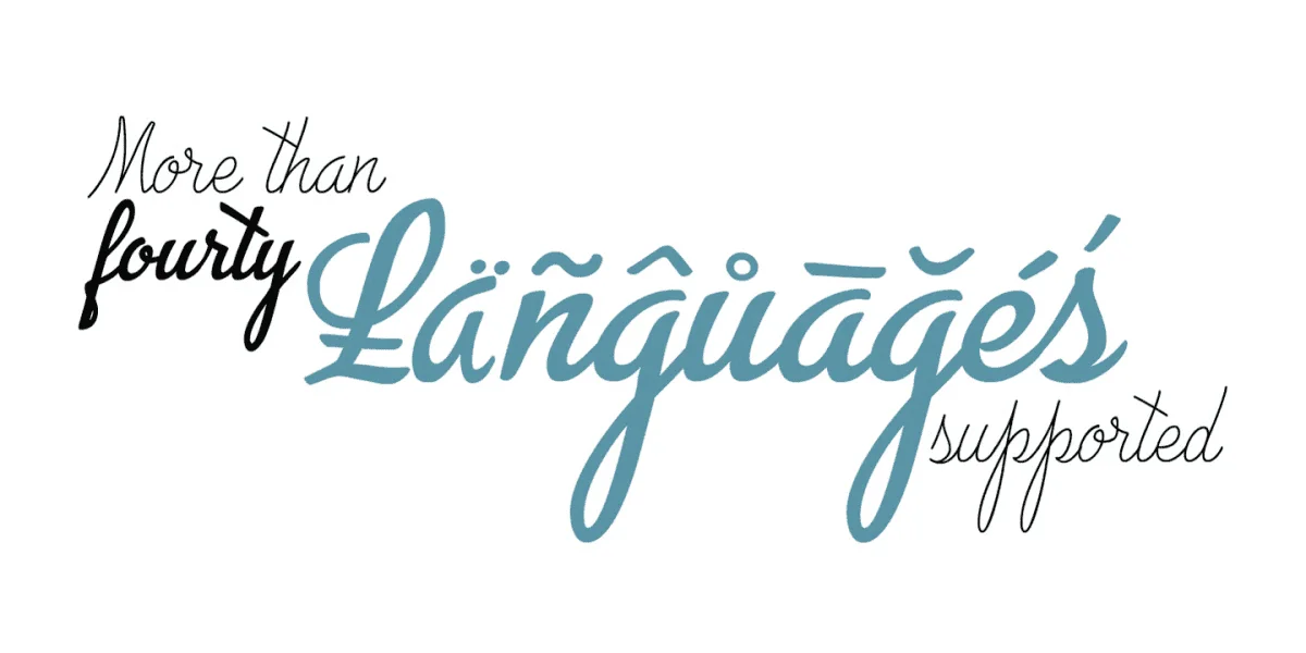 Advertising Script Font Family preview 7